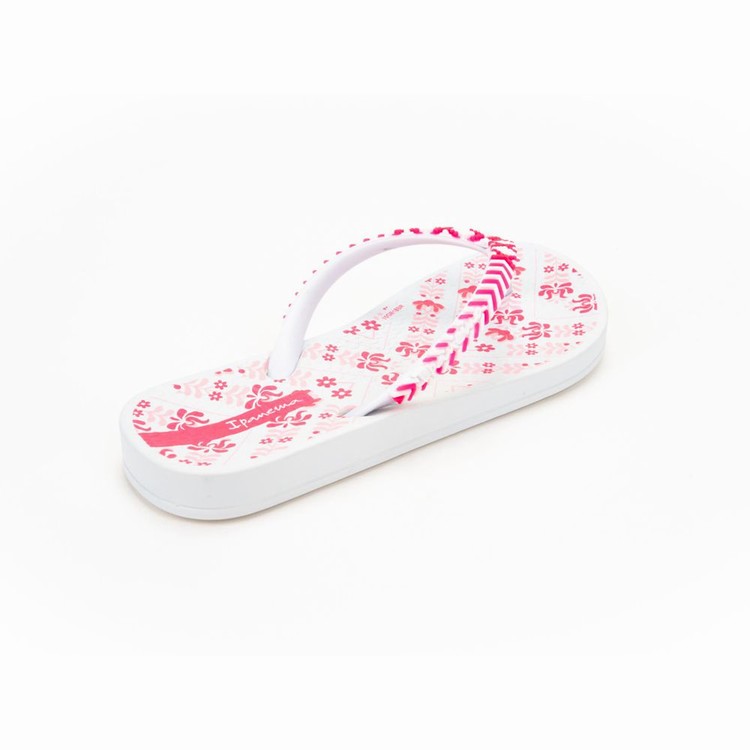 Tongs Ipanema Outlet France Ana Lovely II Enfant Blanche Rose